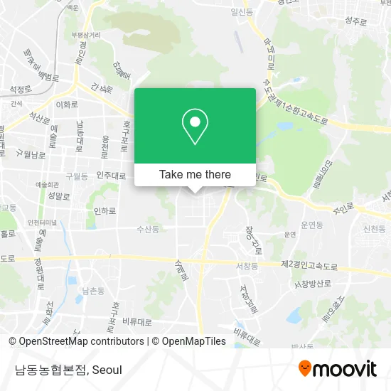 남동농협본점 map
