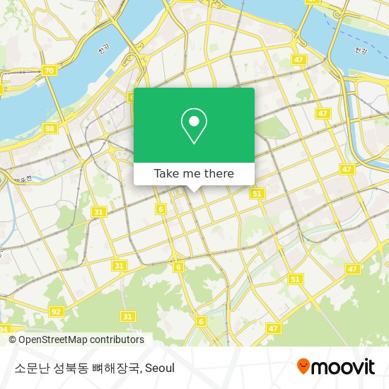 소문난 성북동 뼈해장국 map