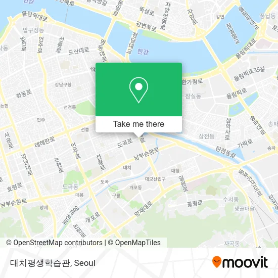 대치평생학습관 map