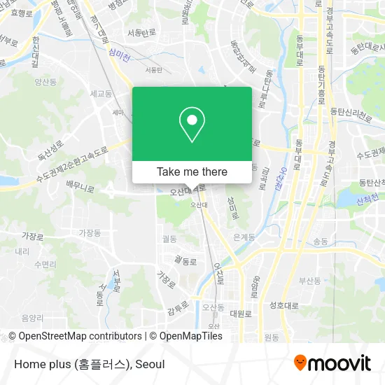 Home plus (홈플러스) map