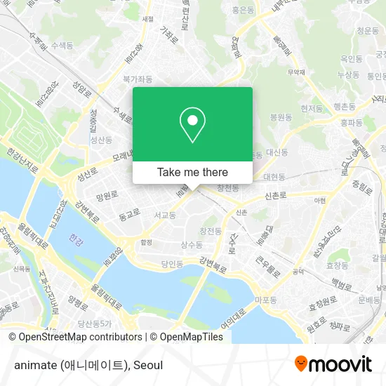 animate (애니메이트) map