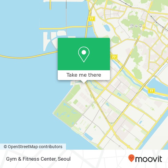 Gym & Fitness Center map
