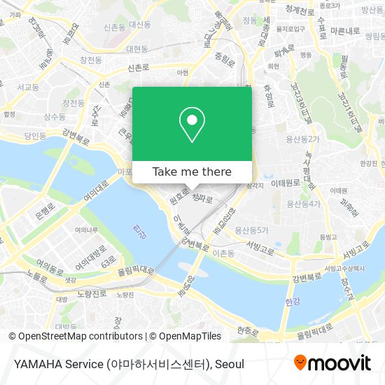 YAMAHA Service (야마하서비스센터) map