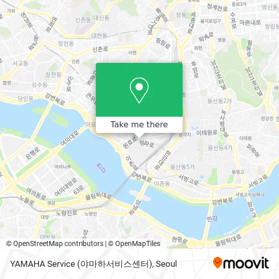 YAMAHA Service (야마하서비스센터) map