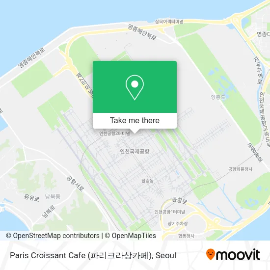 Paris Croissant Cafe (파리크라상카페) map