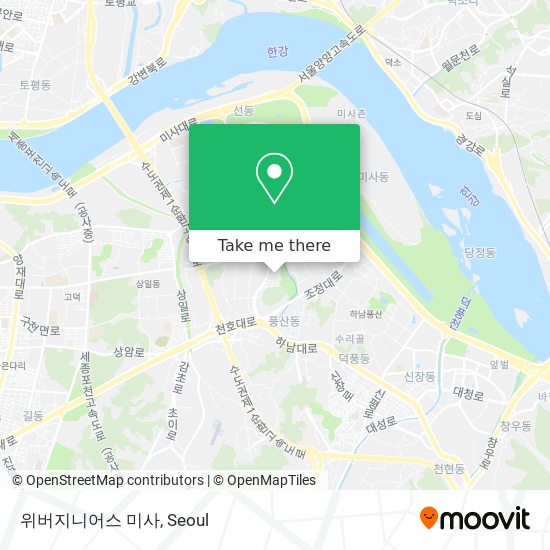 위버지니어스 미사 map