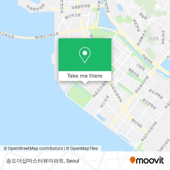 송도더샵마스터뷰아파트 map