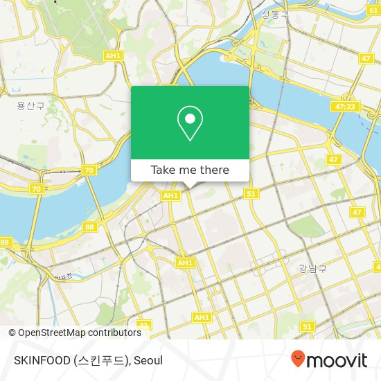 SKINFOOD (스킨푸드) map