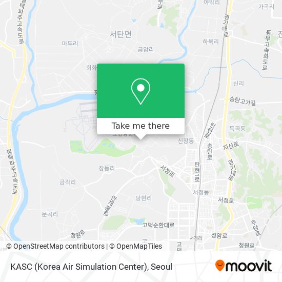 KASC (Korea Air Simulation Center) map