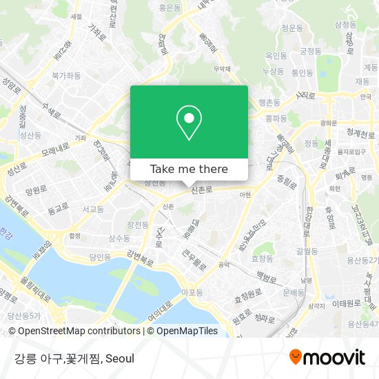 강릉 아구,꽃게찜 map