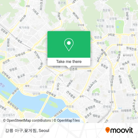 강릉 아구,꽃게찜 map