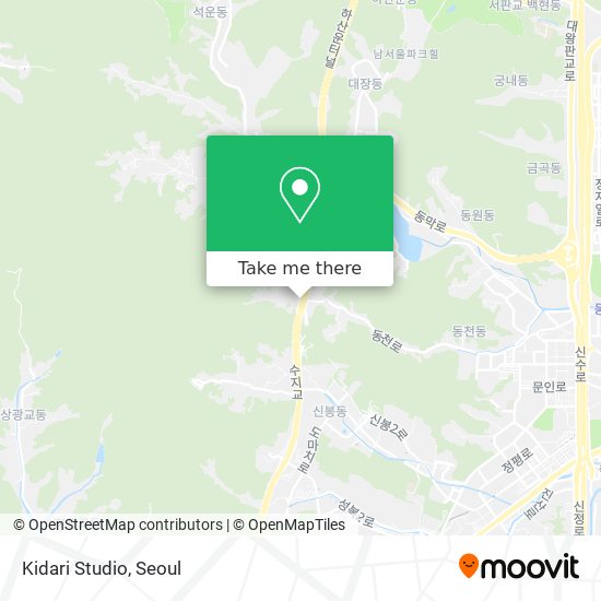 Kidari Studio map