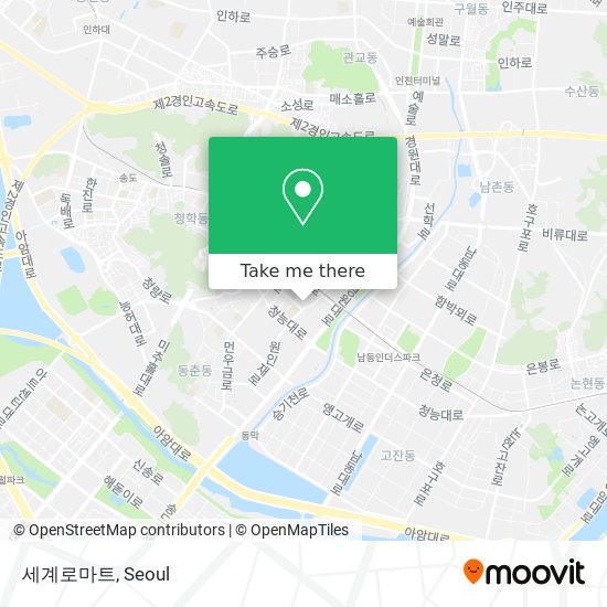 세계로마트 map