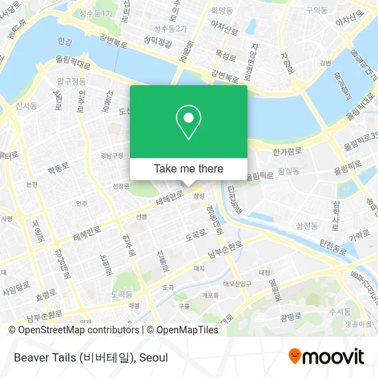 Beaver Tails (비버테일) map