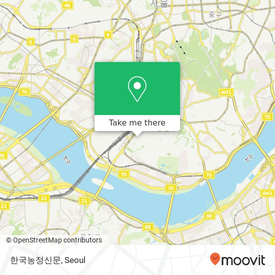 한국농정신문 map