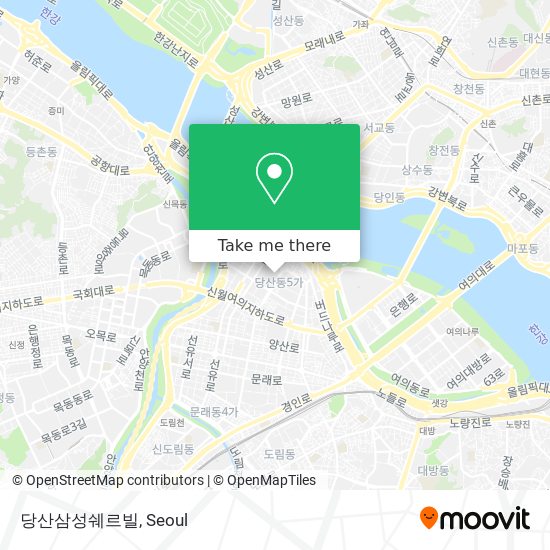 당산삼성쉐르빌 map