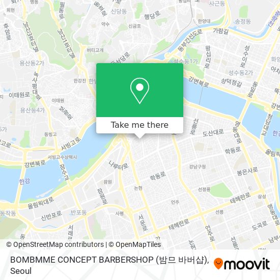 BOMBMME CONCEPT BARBERSHOP (밤므 바버샵) map