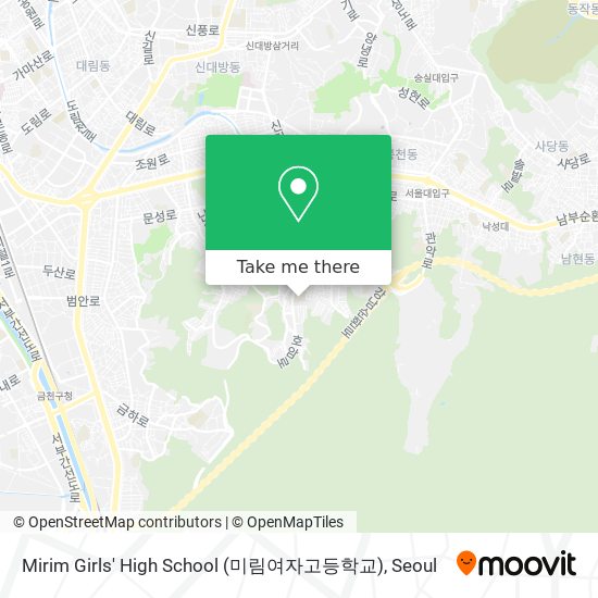 Mirim Girls' High School (미림여자고등학교) map