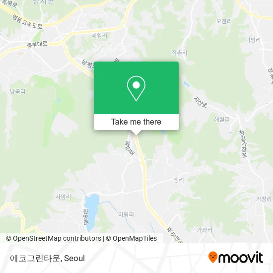 에코그린타운 map