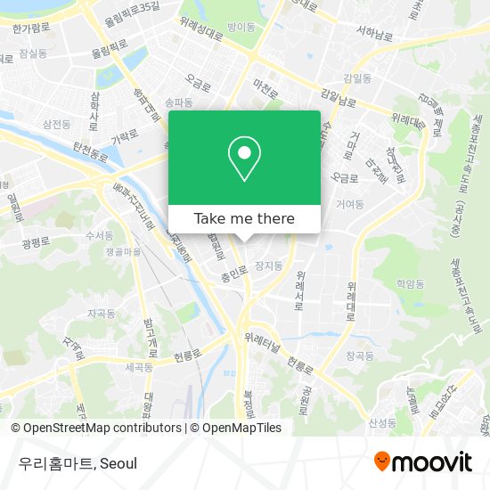 우리홈마트 map