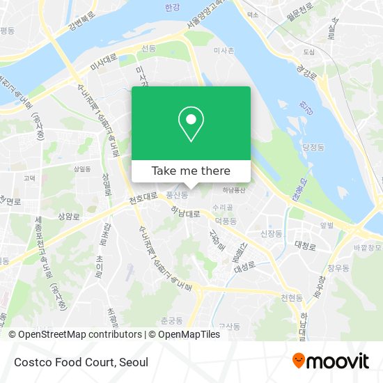 Costco Food Court map