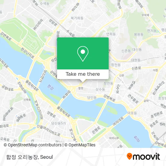 합정 오리농장 map