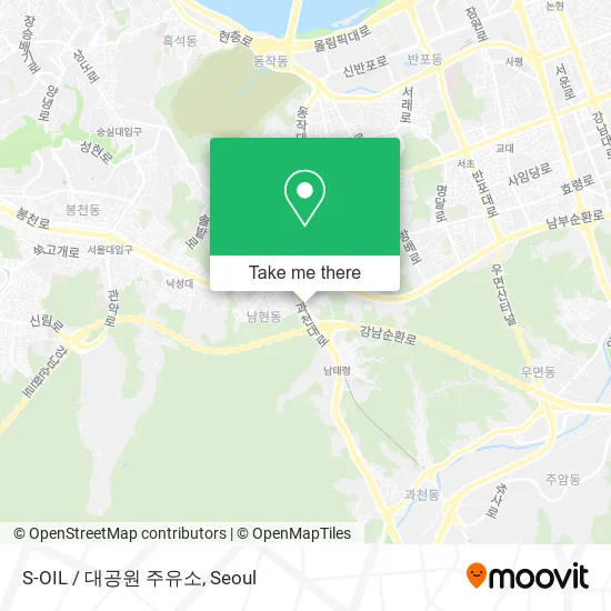 S-OIL / 대공원 주유소 map