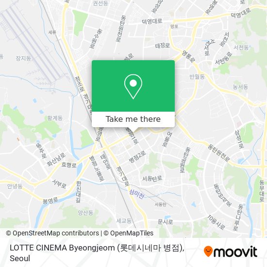 LOTTE CINEMA Byeongjeom (롯데시네마 병점) map