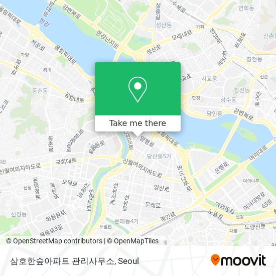 삼호한숲아파트 관리사무소 map