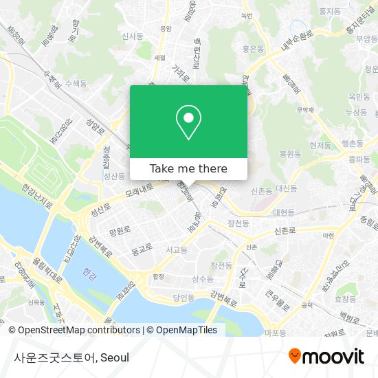 사운즈굿스토어 map