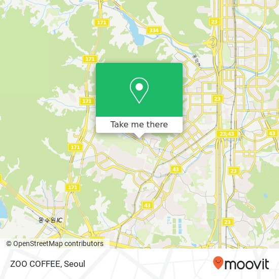 ZOO COFFEE map