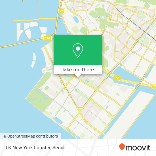 LK New York Lobster map