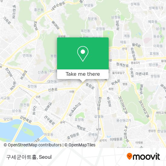 구세군아트홀 map
