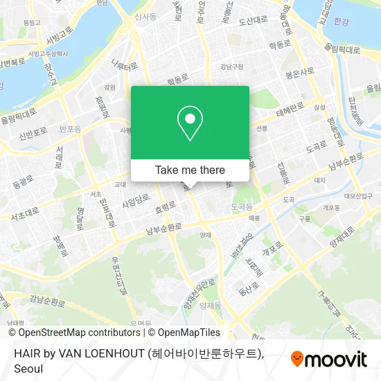 HAIR by VAN LOENHOUT (헤어바이반룬하우트) map