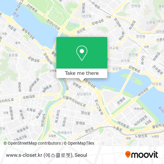 www.s-closet.kr (에스클로젯) map