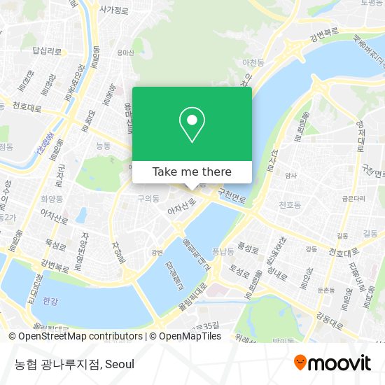 농협 광나루지점 map