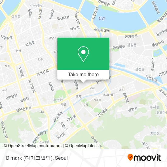 D'mark (디마크빌딩) map
