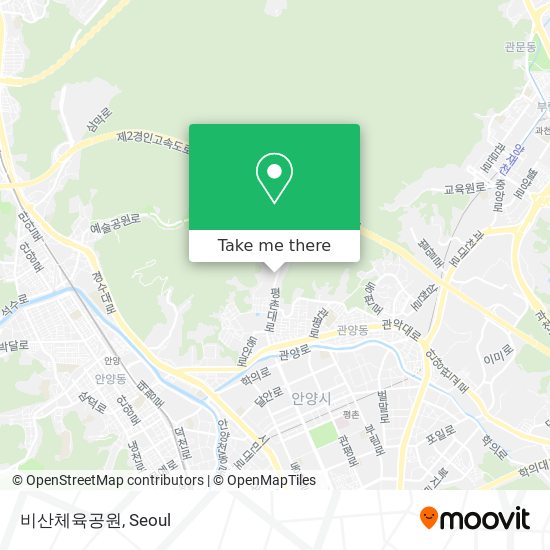 비산체육공원 map