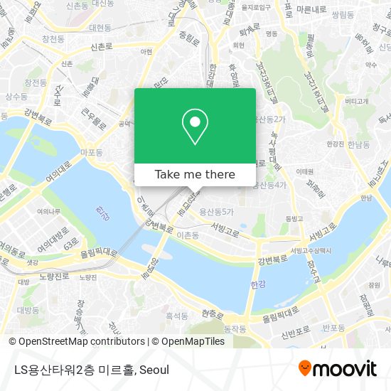 LS용산타워2층 미르홀 map