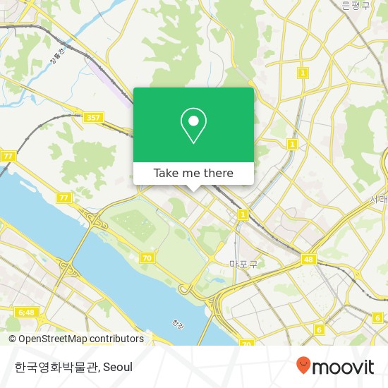 한국영화박물관 map