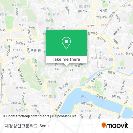 대경상업고등학교 map