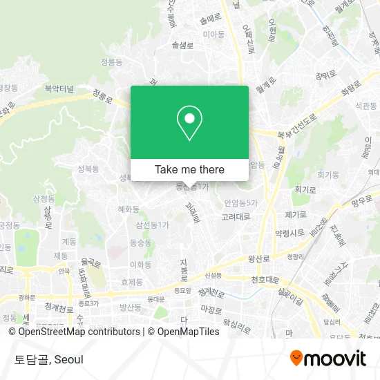 토담골 map