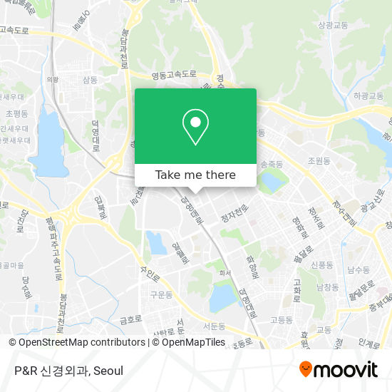 P&R 신경외과 map