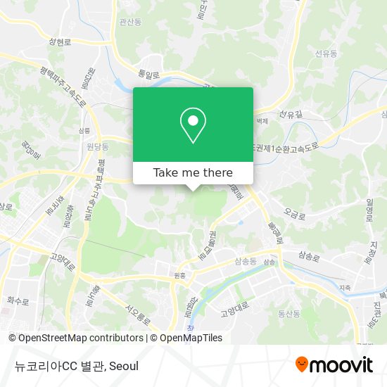 뉴코리아CC 별관 map