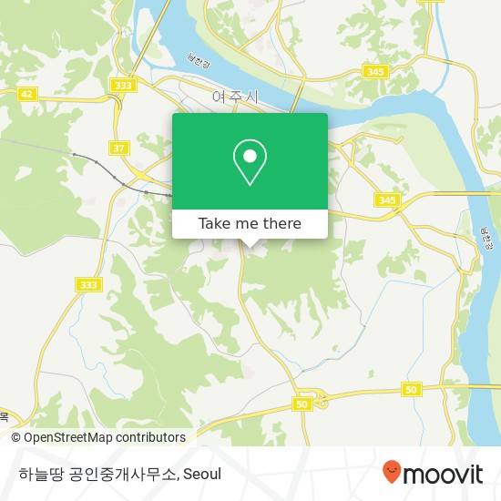 하늘땅 공인중개사무소 map