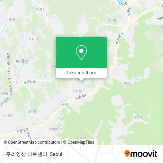 우리영상 아트센터 map
