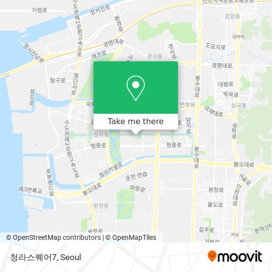 청라스퀘어7 map