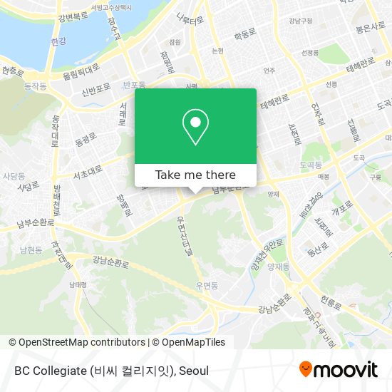 BC Collegiate (비씨 컬리지잇) map