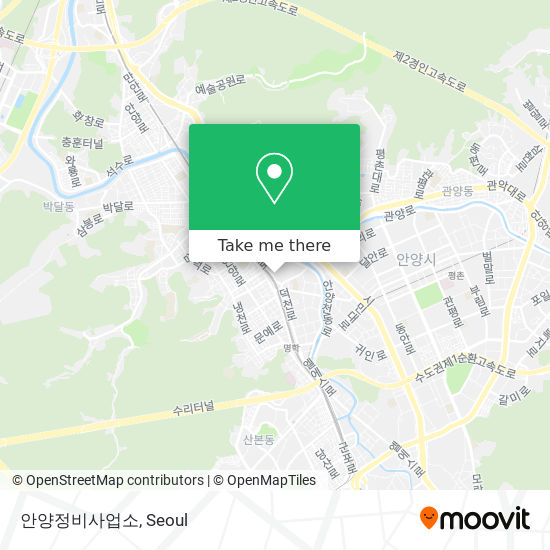 안양정비사업소 map