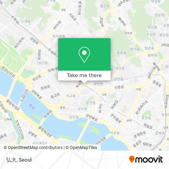 弘大 map